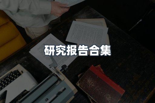 研究报告合集